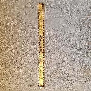 14k Gold Flat Omega Link  7.25”